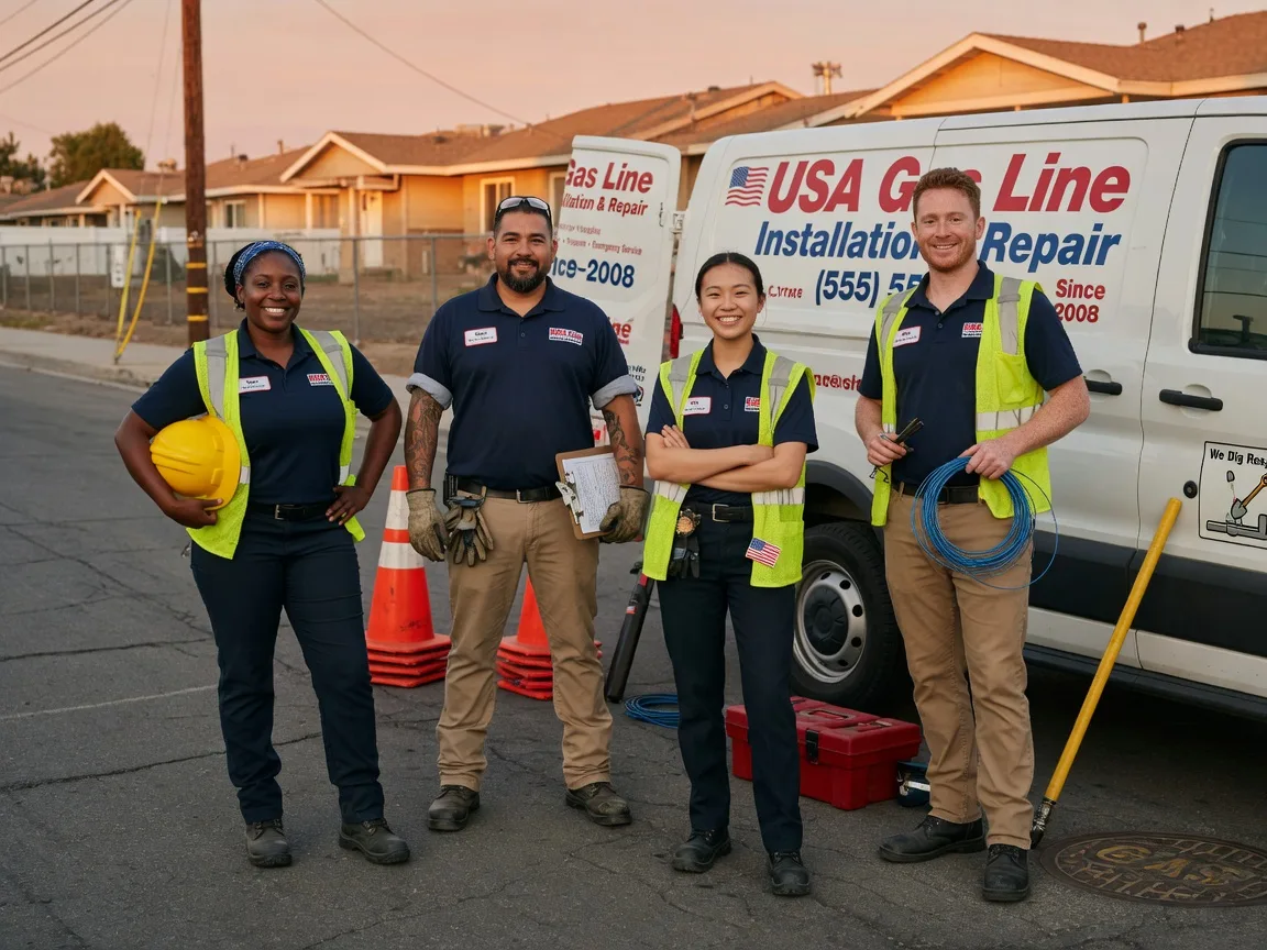 Gas Line Installation company in Palestine, WV